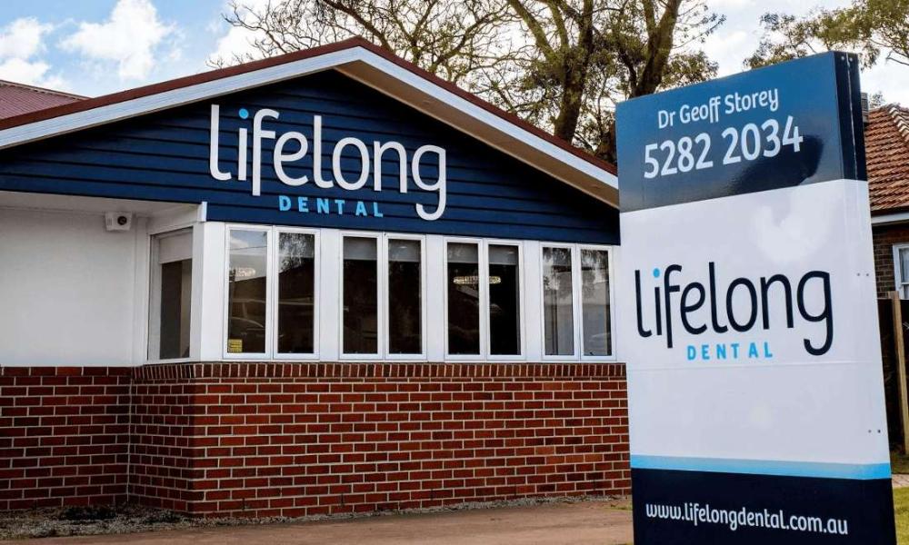 exterior photo of lifelong dental | dentist lara